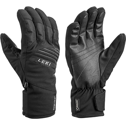 Lyžařské rukavice LEKI Space GTX, black