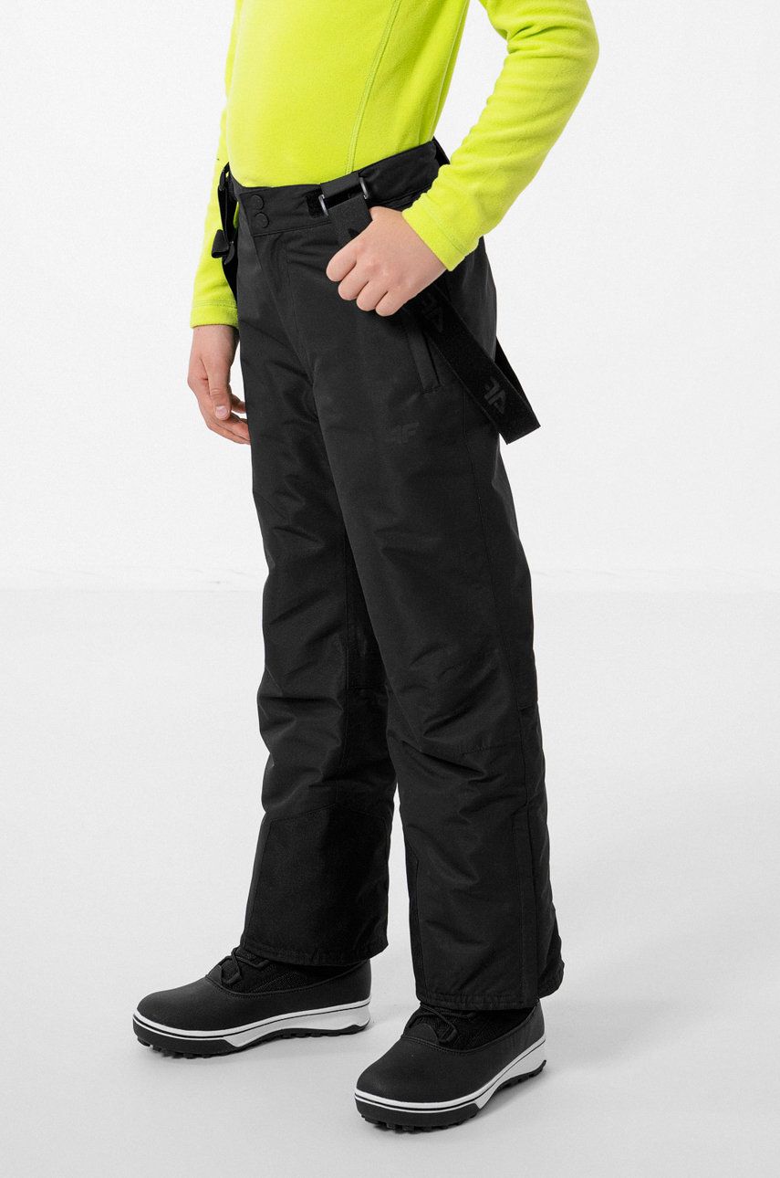 Lyžařske kalhoty 4f Junior HJZ22-JSPMN001 černé