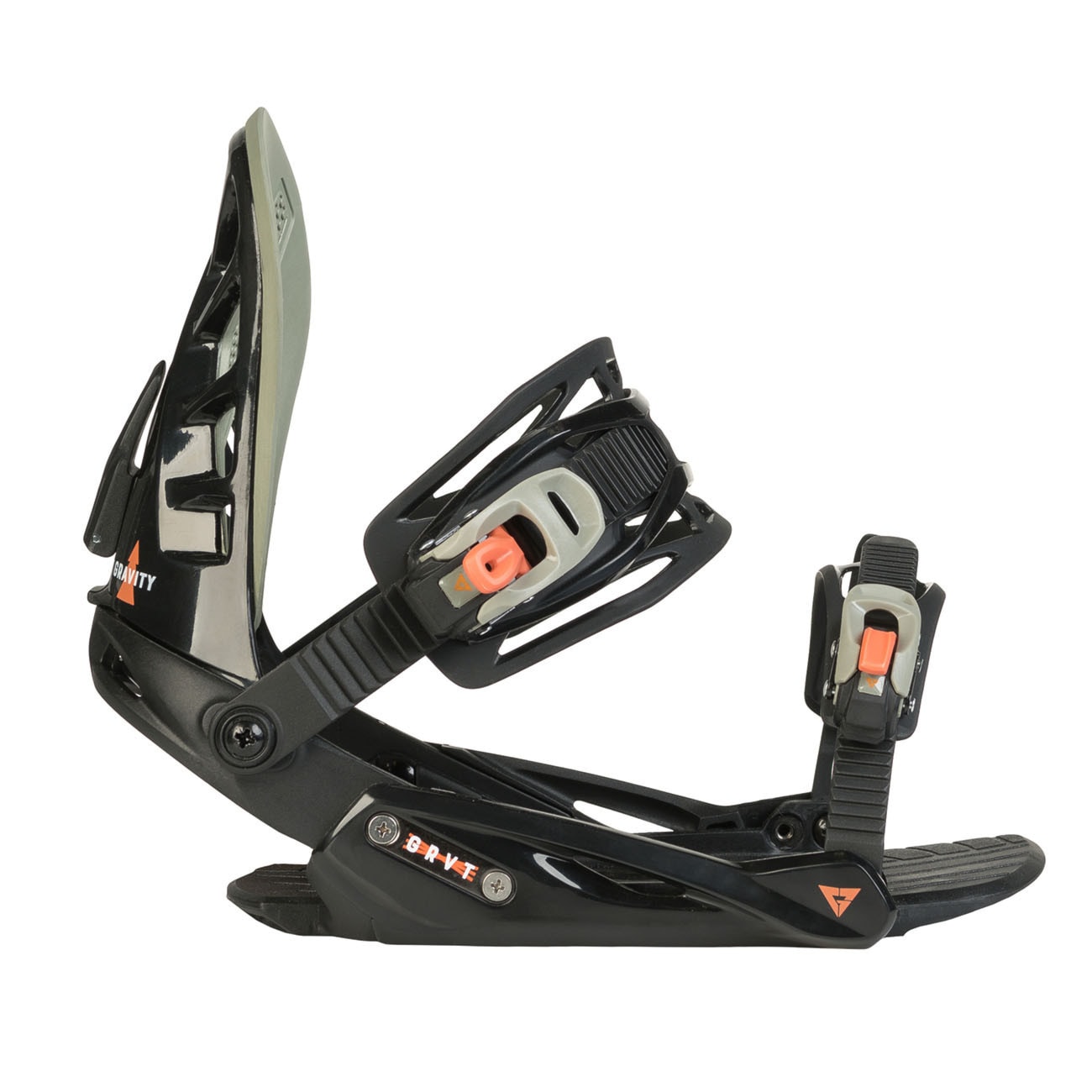 snowboardové vázání Gravity G1 Black/Chilli/Pepper