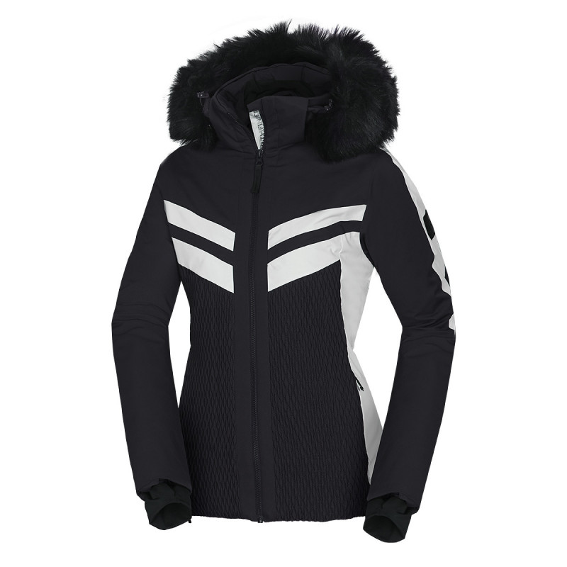 Lyžiarska bunda Northfinder Brandi black/white BU-6044SNW
