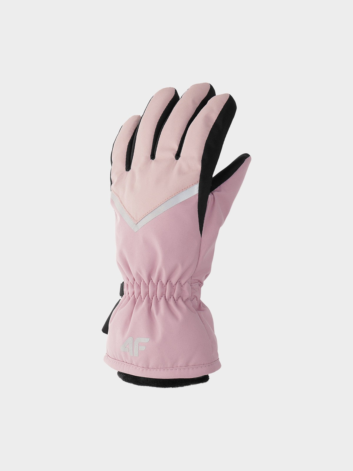 Lyžařské rukavice dětské 4F FNK F039 Light Pink