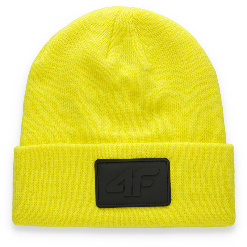 Zimní čepice 4F CAM064 žlutá