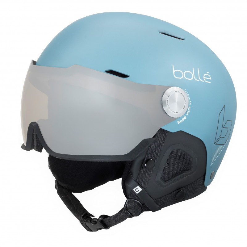 Helma Bollé MIGHT VISOR MATTE STORM BLUE W BROWN SILVER LENS CAT2