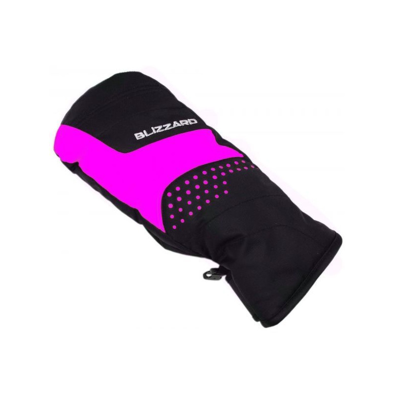 Dětské palčáky BLIZZARD Mitten junior ski gloves, black/pink