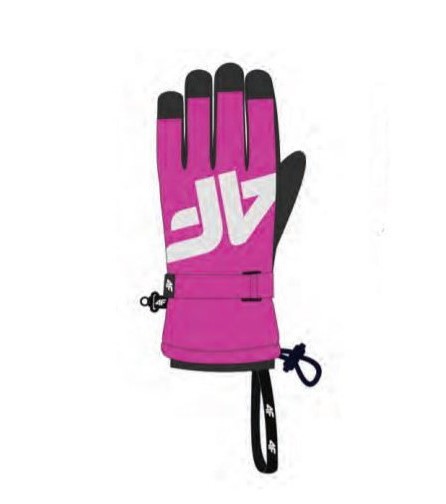 Lyžařské  rukavice 4F JRED001 