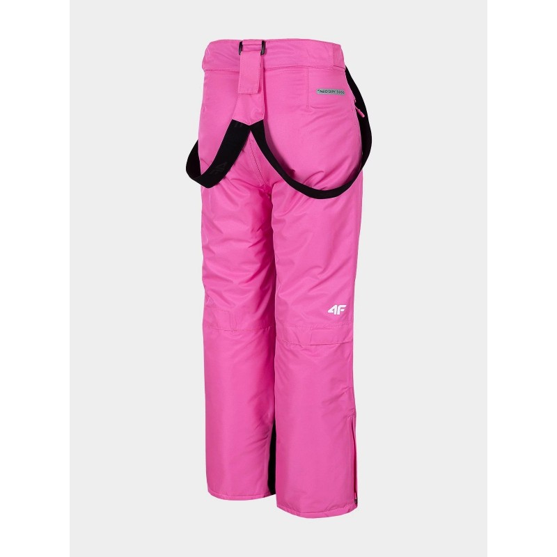 Lyžařské kalhoty pro dívky 4F  JSPDN001