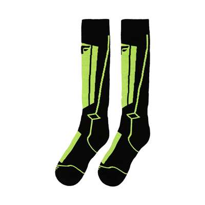 Lyžařské ponožky 4F JSOMN001 yellow
