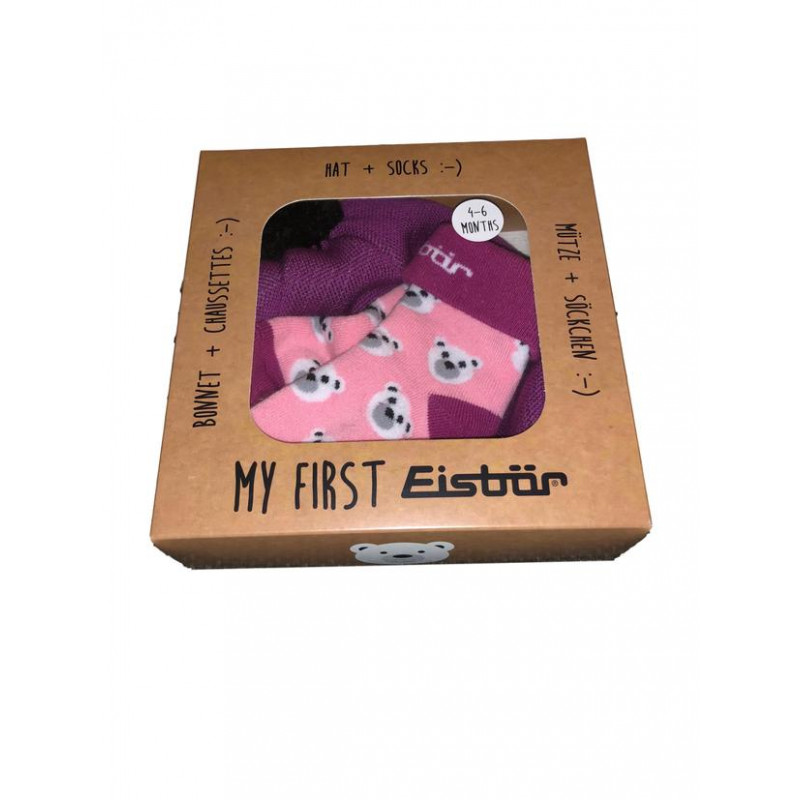 čepice Eisbär My First Eisbear Set - 77062 212 41