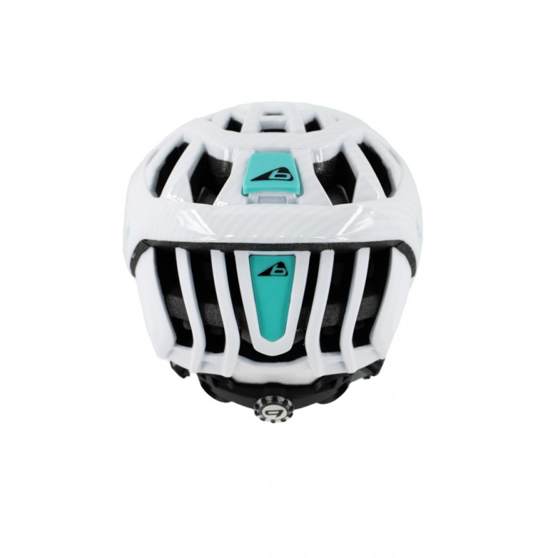 cyklistická helma Bolle THE ONE ROAD white/mint