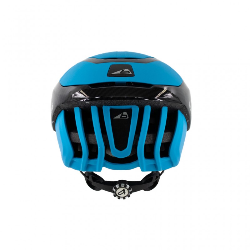 cyklistická helma BOLLÉ The One Road Premium blue carb