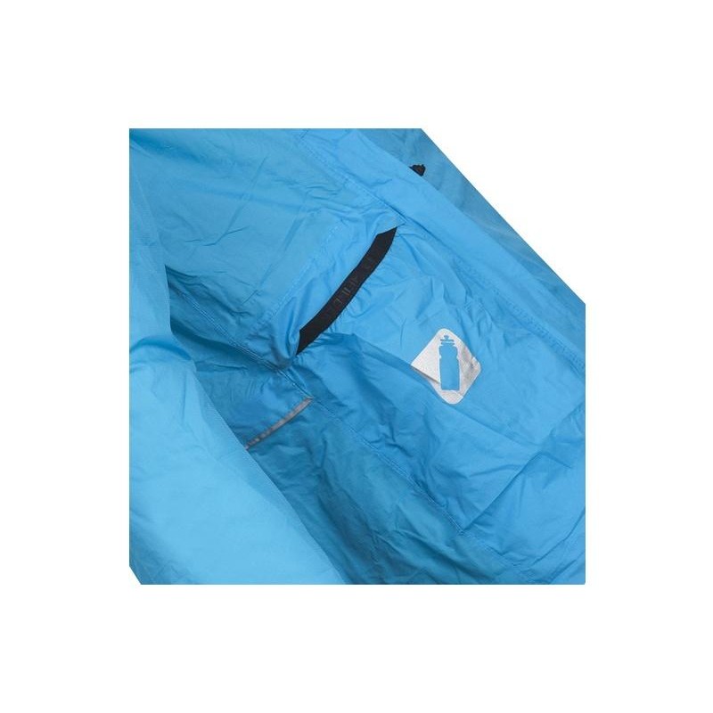 Univerzální nepromokavá bunda Northfinder NORTHKIT zbalitelná modrá