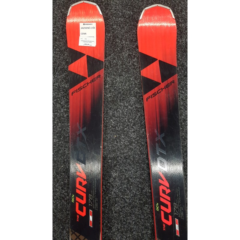 Ježděné lyže FISCHER RC4 CURV DTX 