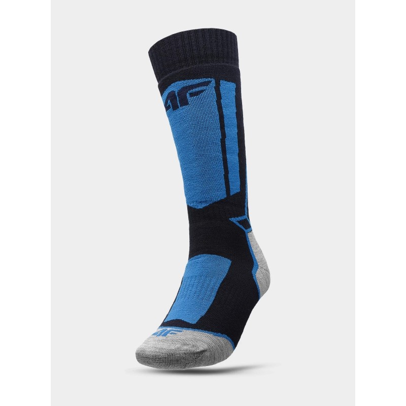 Lyžařské  ponožky 4F JSOMN001 cobalt