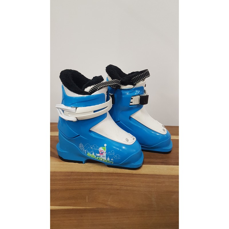 Ježdené detské lyžařské boty Salomon