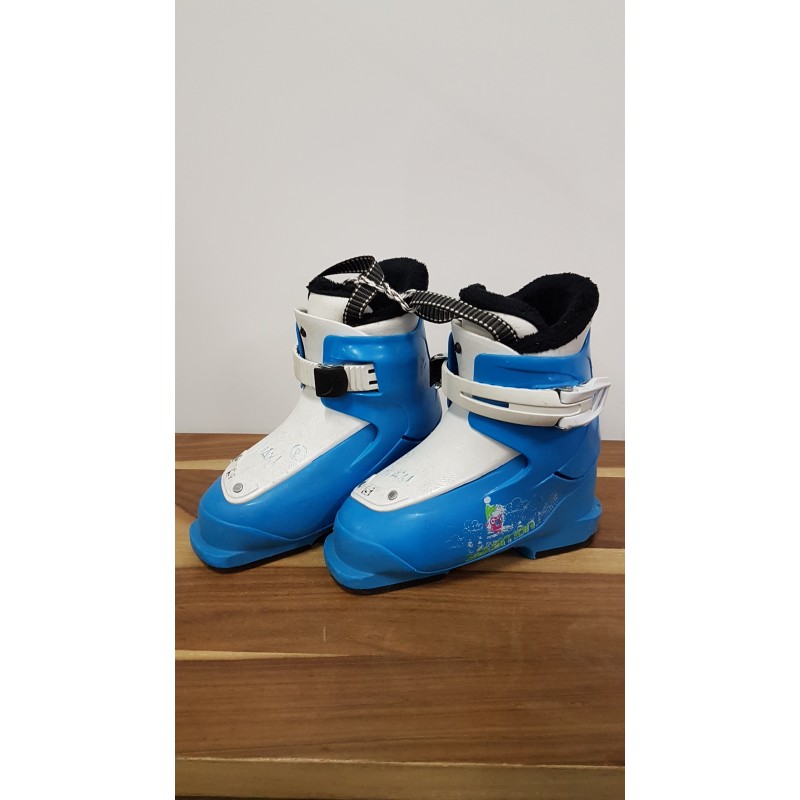 Ježdené detské lyžařské boty Salomon