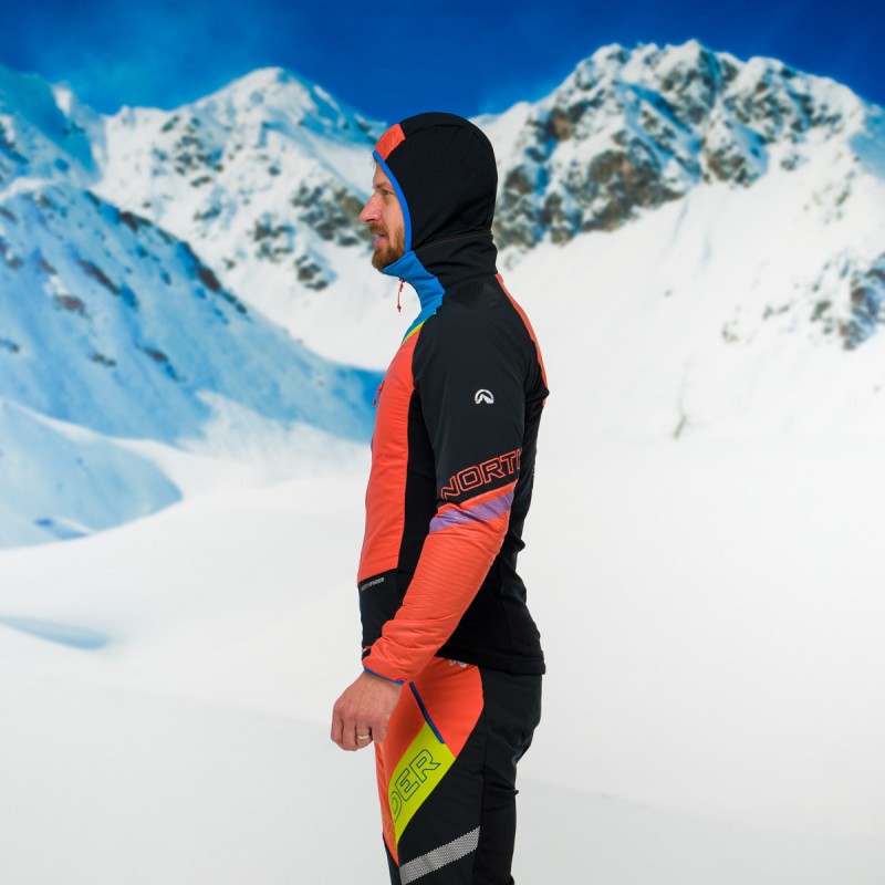 pánska bunda ski-touring Northfinder BU-38061SKP orange