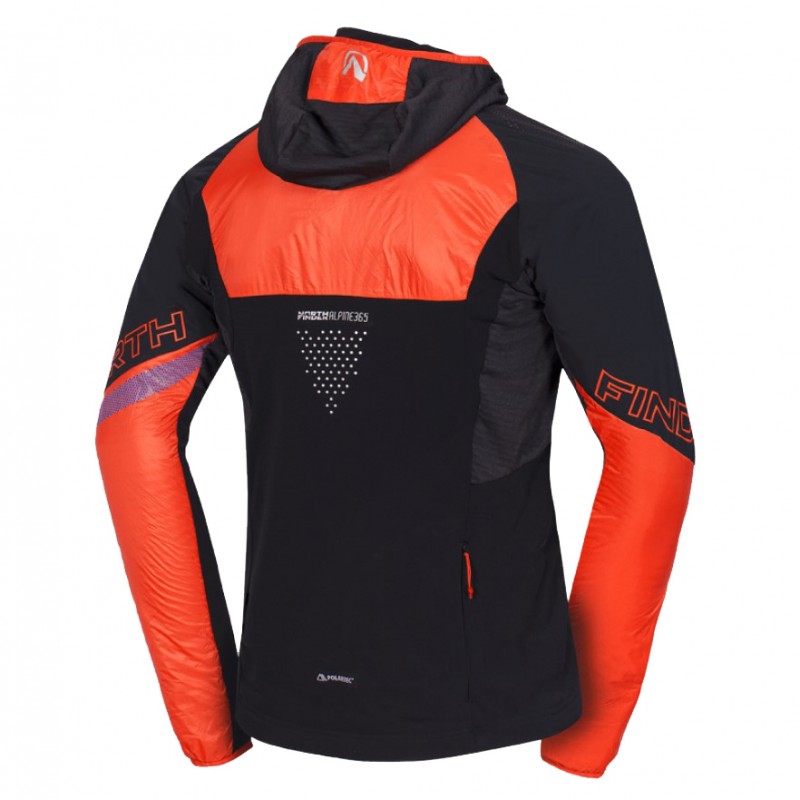 pánska bunda ski-touring Northfinder BU-38061SKP orange