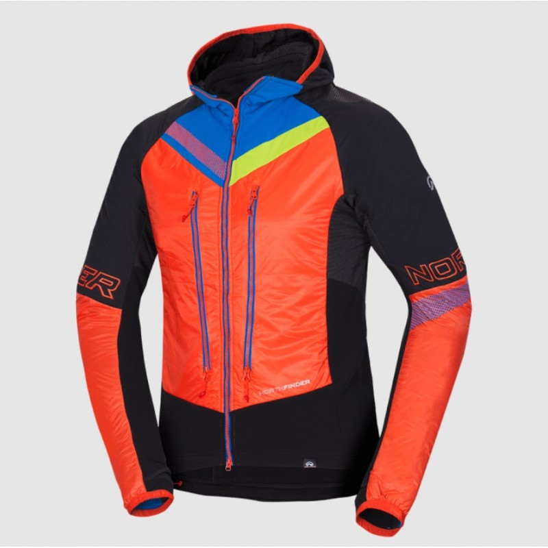 pánska bunda ski-touring Northfinder BU-38061SKP orange