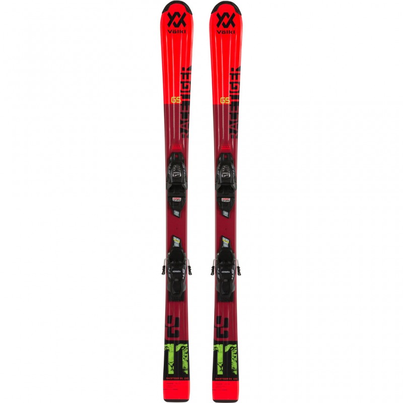 Lyže Volkl Racetiger red flat + vázání 7,5 wht/blk