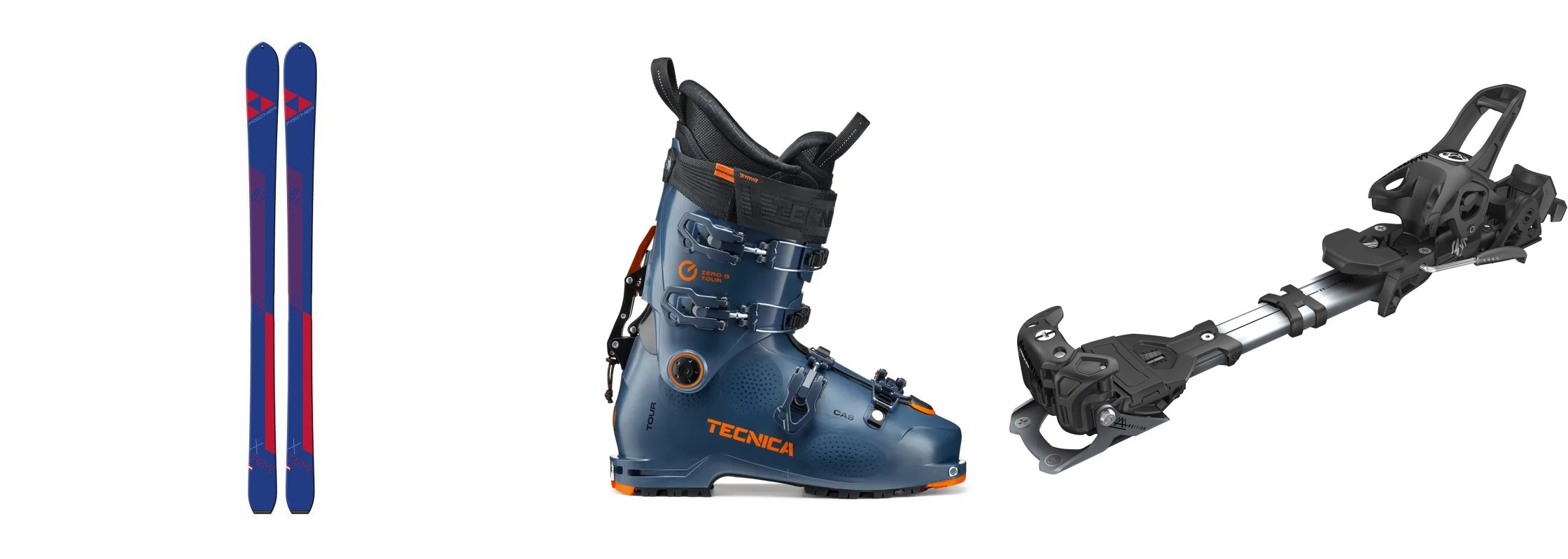 SKIALP SET Skialpové lyže Fischer X-TREME 82 + TECNICA Zero G Tour, dark avio + Vázání Tyrolia Ambition 10