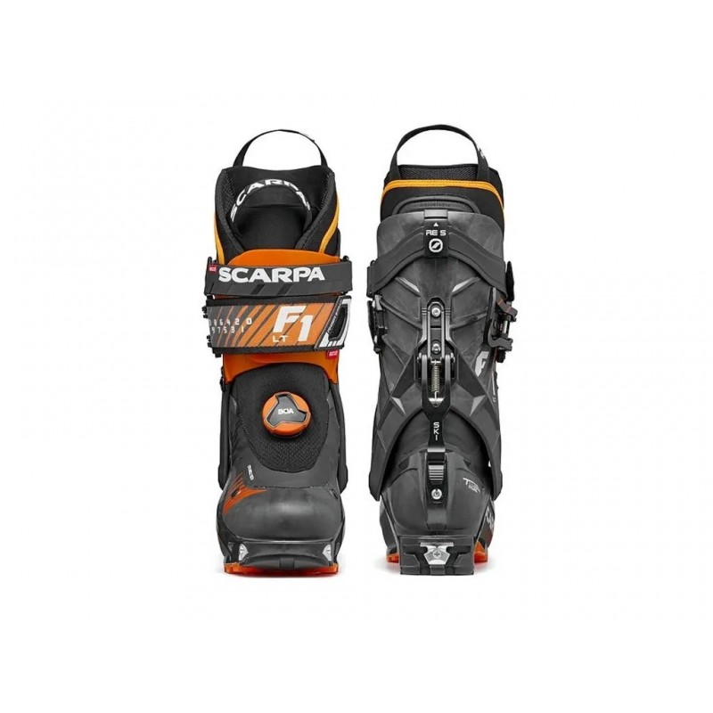 Lyžařské boty Scarpa F1 LT Carbon orange 21/22